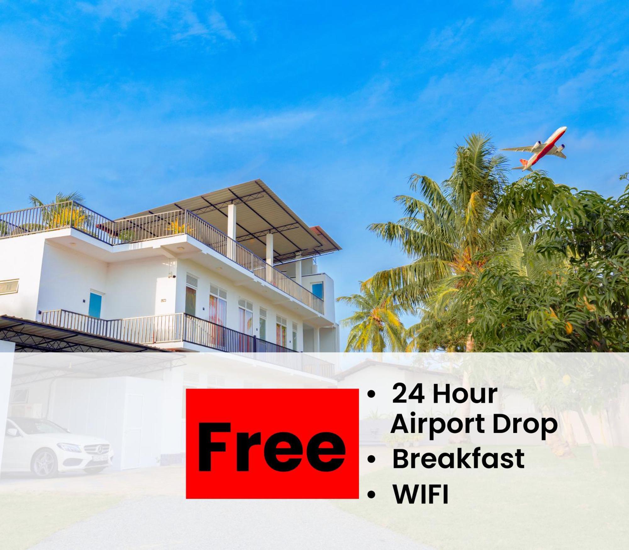 Lagoon Step Airport Transit Hotel Katunayaka Esterno foto